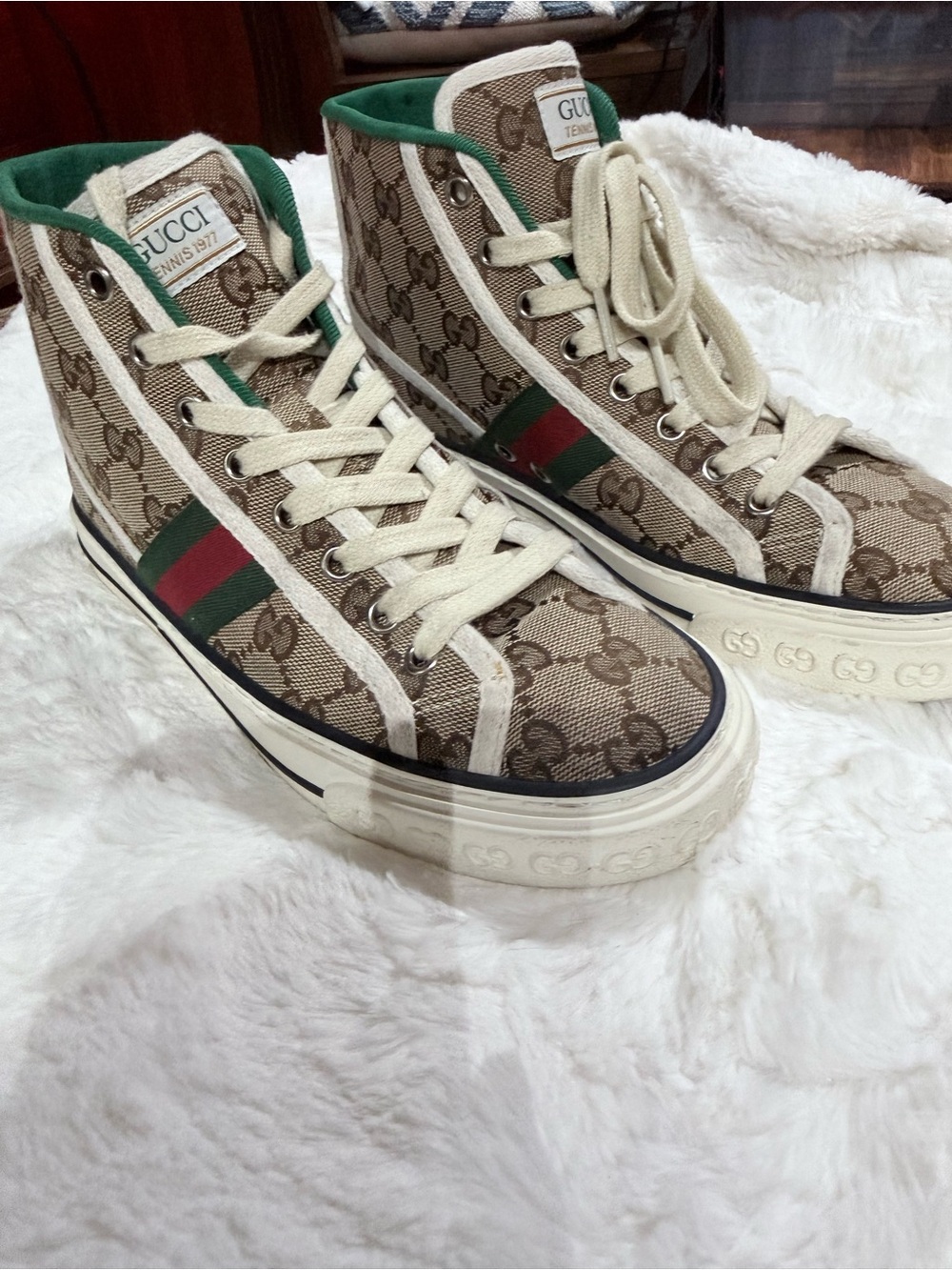 Gucci Tennis 77 High Top GG